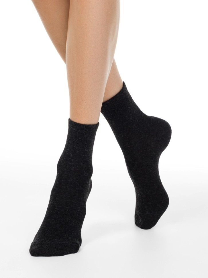 CONTE COMFORT Однотонные носки из пряжи с вискозой и кашемиром 000 Conte elegant