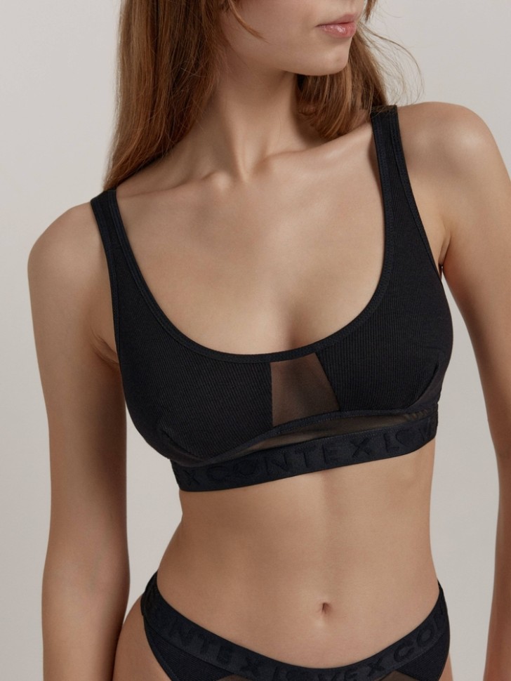 CONTE RIB WITH MESH LBE 2492 Бюстье женское LBE 2492 Conte elegant