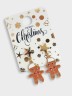 Серьги с подвесками в виде пряничный человечков I02972267 Mark Formelle