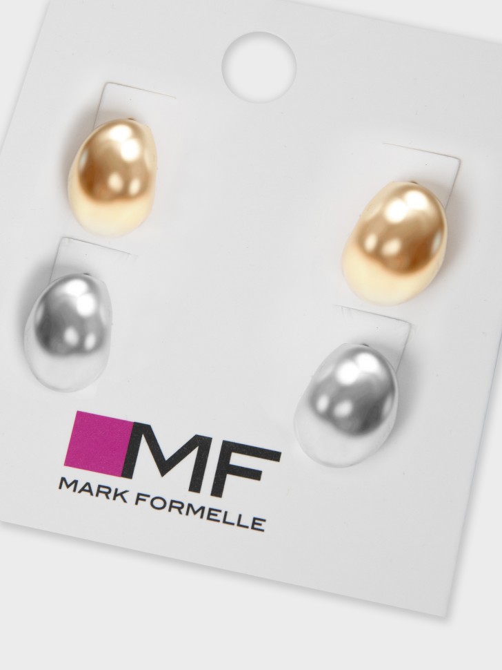 СЕРЬГИ ЖЕНСКИЕ (2 ПАРЫ) LA508-0697 Mark Formelle