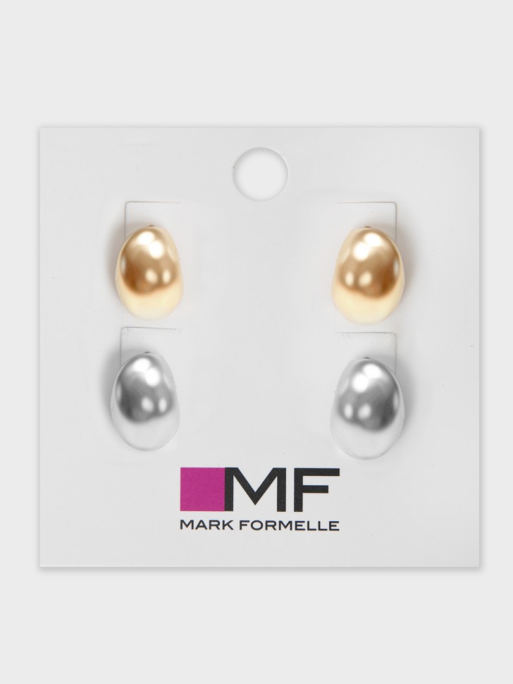 СЕРЬГИ ЖЕНСКИЕ (2 ПАРЫ) LA508-0697 Mark Formelle