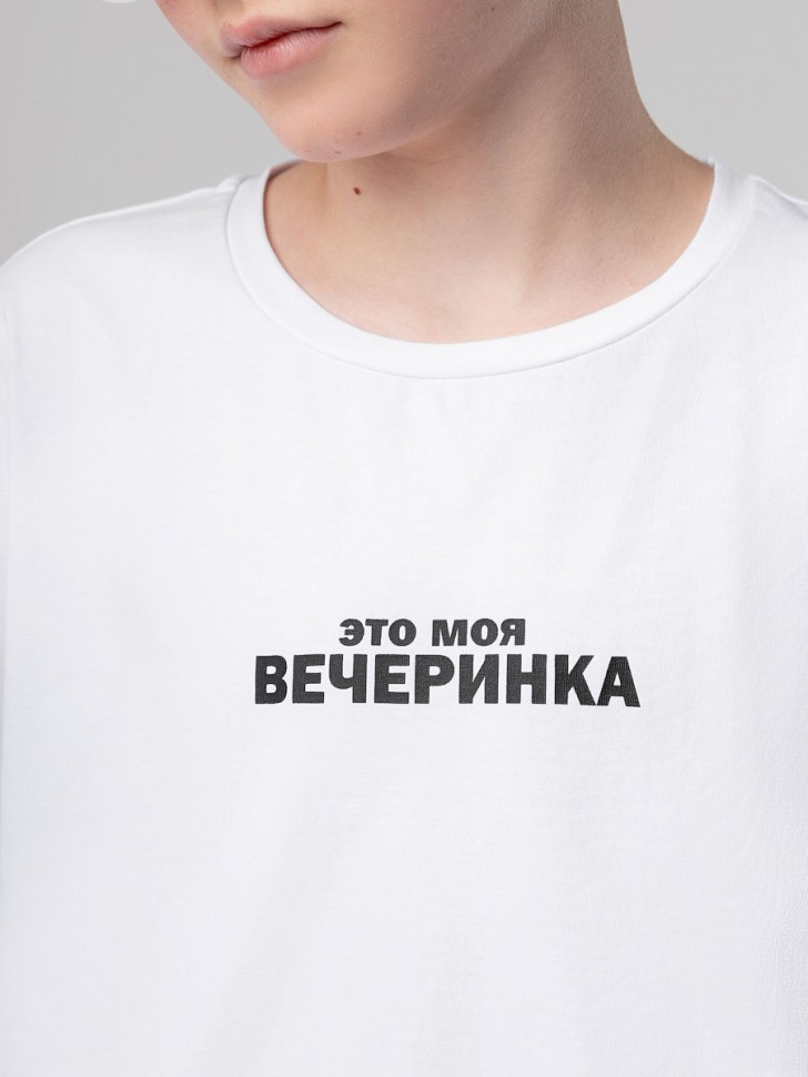 Футболка 36-128MU белый Bodo