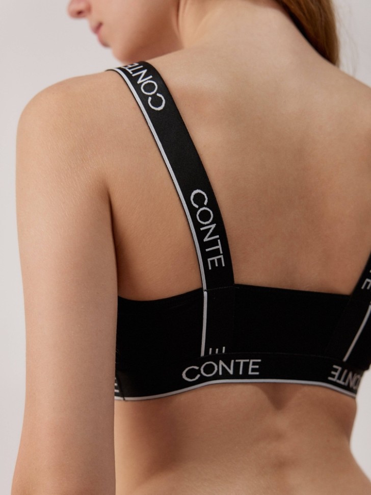 CONTE BLACK&WHITE LBE 2242 Бюстье из премиального бамбука LBE 2242 Conte elegant