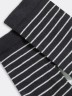 Носки детские черные с рисунком в виде поперечной полоски 461K-2450 Mark Formelle