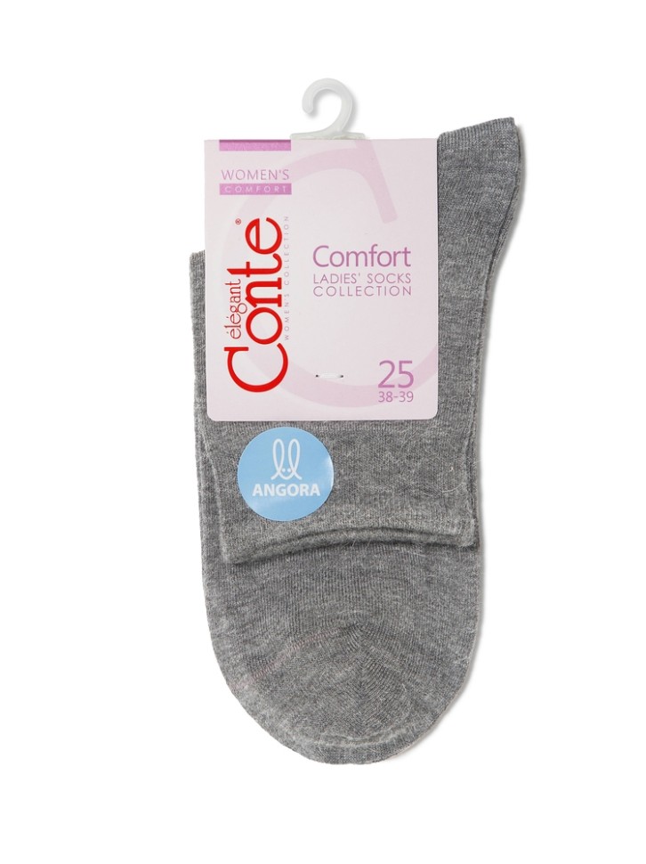 CONTE COMFORT Носки женские вискозные (ангора) 000 Conte elegant