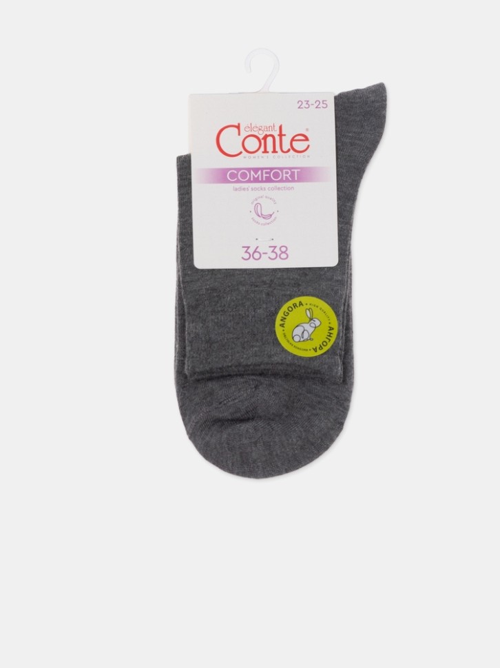 CONTE COMFORT Носки женские вискозные (ангора) 000 Conte elegant