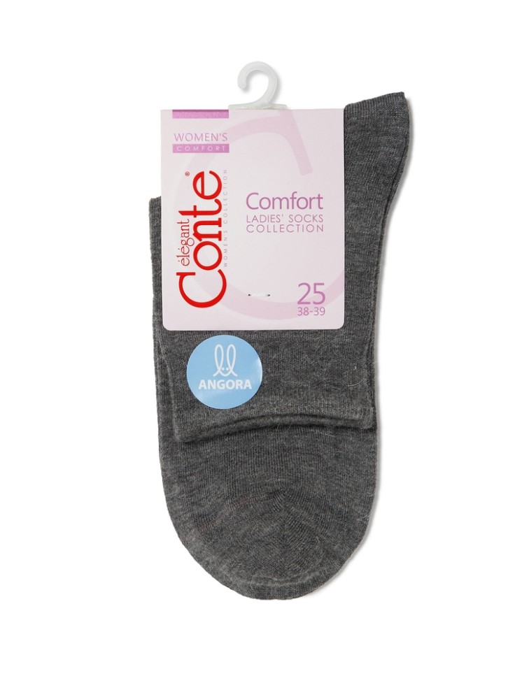 CONTE COMFORT Носки женские вискозные (ангора) 000 Conte elegant