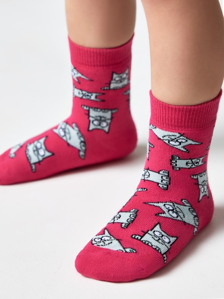 Conte-kids SOF-TIKI "Cats" Носки детские махровые 599 CONTE-KIDS
