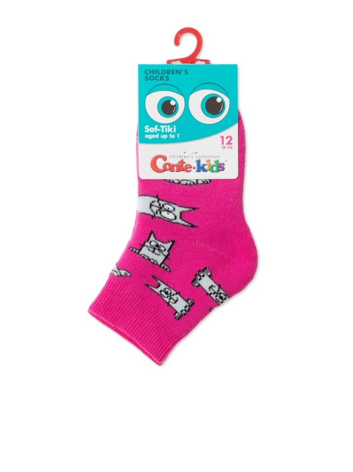 Conte-kids SOF-TIKI "Cats" Носки детские махровые 599 CONTE-KIDS