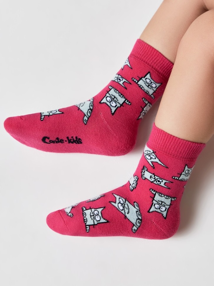 Conte-kids SOF-TIKI "Cats" Носки детские махровые 599 CONTE-KIDS