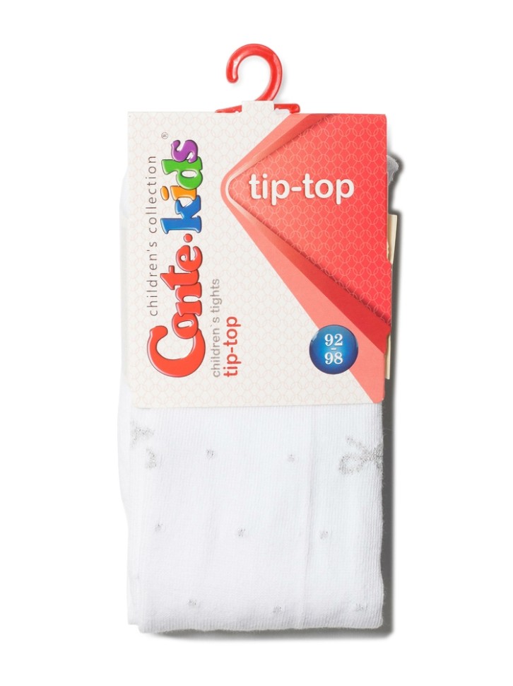 Conte-kids TIP-TOP Хлопковые колготки с люрексом 545