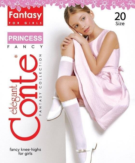 CONTE PRINCESS Матовые гольфы из микрофибры PRINCESS Conte elegant