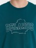 Футболка мужская синяя с принтом "Belarus" 111935 Mark Formelle