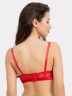 Кружевной бюстгальтер push up в красном цвете 512447 Mark Formelle