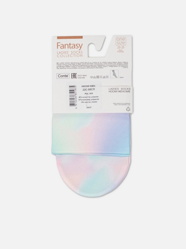 CONTE FANTASY Плотные носки с рисунком «Hologram» 918 Conte elegant