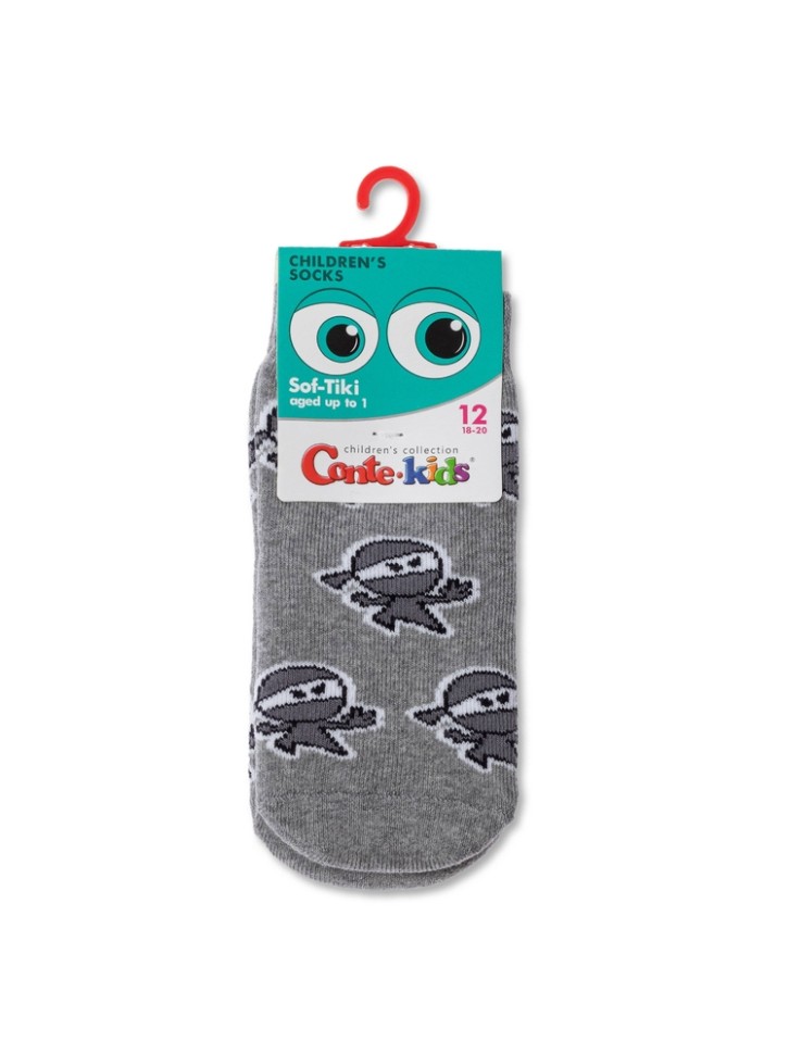 Conte-kids SOF-TIKI "Ninja" Носки махровые детские 601 CONTE-KIDS