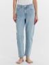 Брюки женские джинсовые mom fit голубые 2024-DTW404-3 Mark Formelle