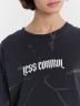 Футболка женская черная "Less Control" 112862 Mark Formelle
