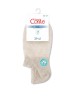 CONTE ACTIVE Короткие носки со льном и ажурным рисунком "сетка" 251