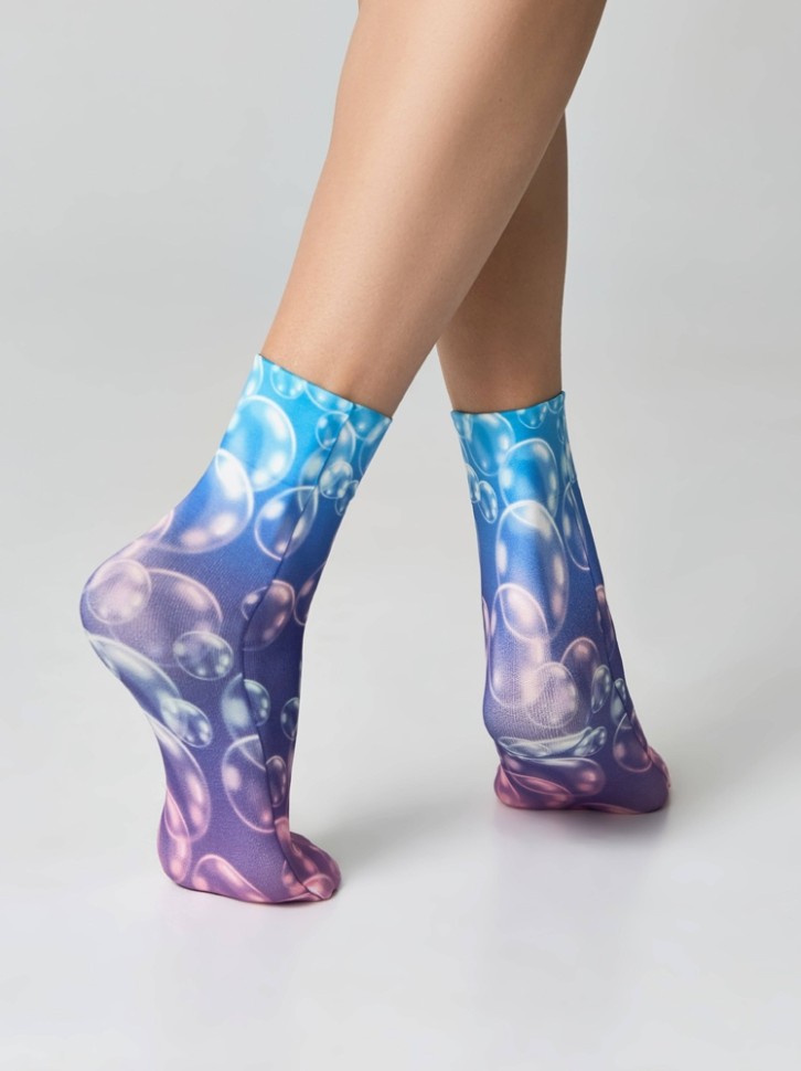 CONTE FANTASY Плотные носки с рисунком «Bubbles» 920 Conte elegant