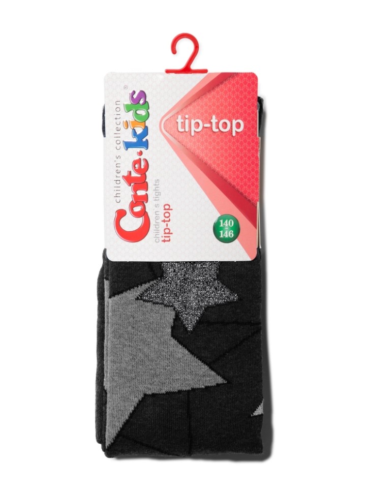 Conte-kids TIP-TOP Хлопковые колготки с люрексом 517