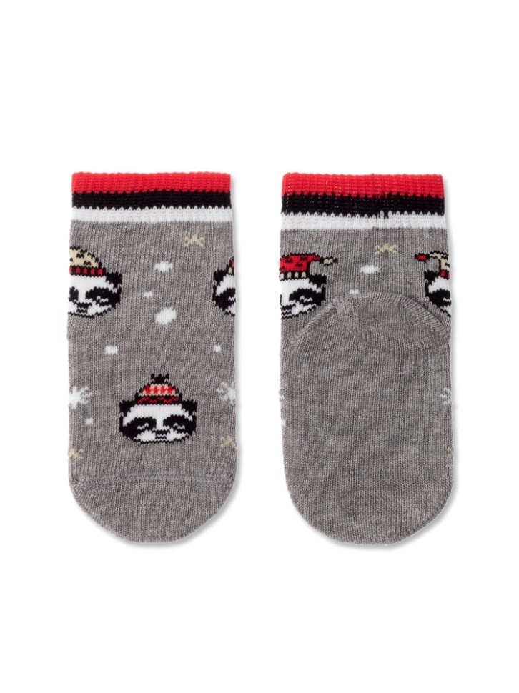 CONTE-KIDS NEW YEAR Новогодние носки «Xmas panda» 518