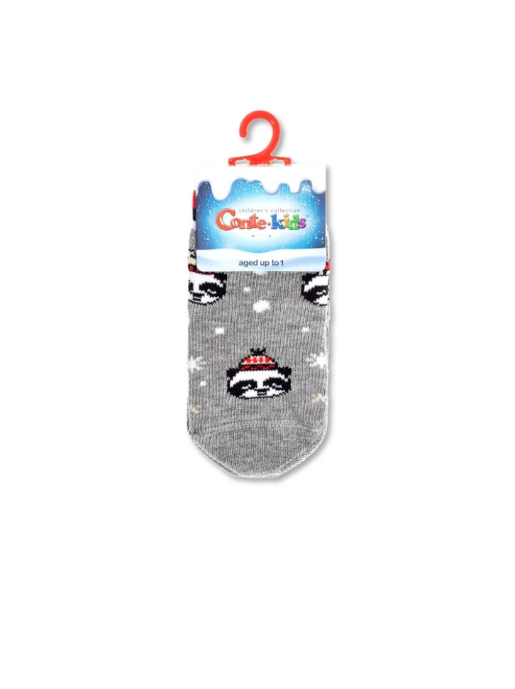 CONTE-KIDS NEW YEAR Новогодние носки «Xmas panda» 518
