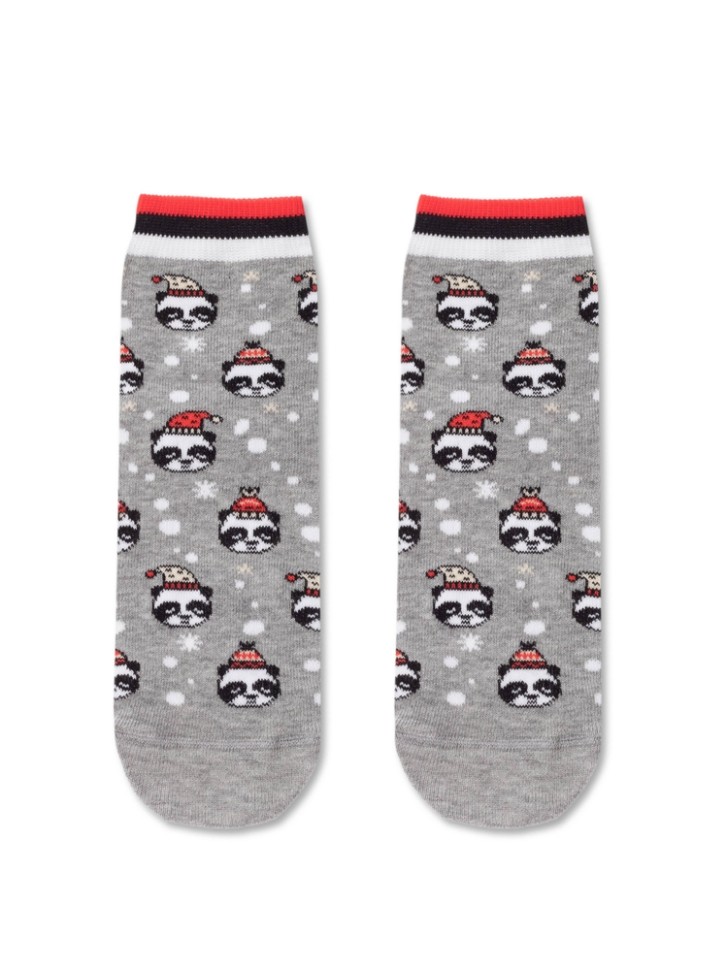 CONTE-KIDS NEW YEAR Новогодние носки «Xmas panda» 518