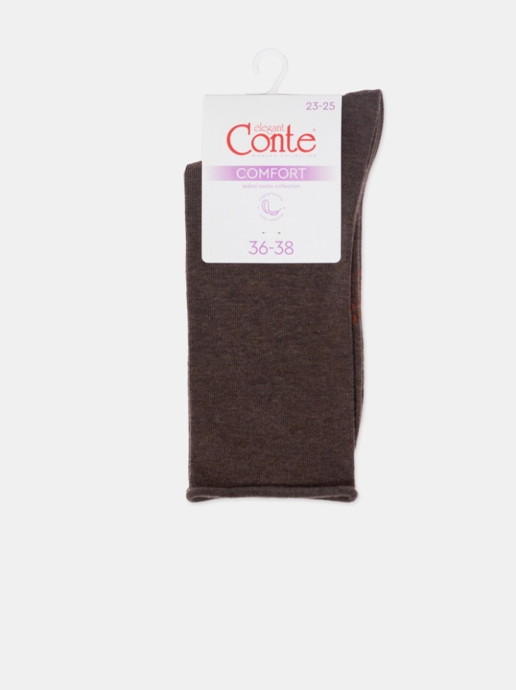 CONTE ELEGANT COMFORT (без резинки) 19С-101СП Носки женские 000 Conte elegant