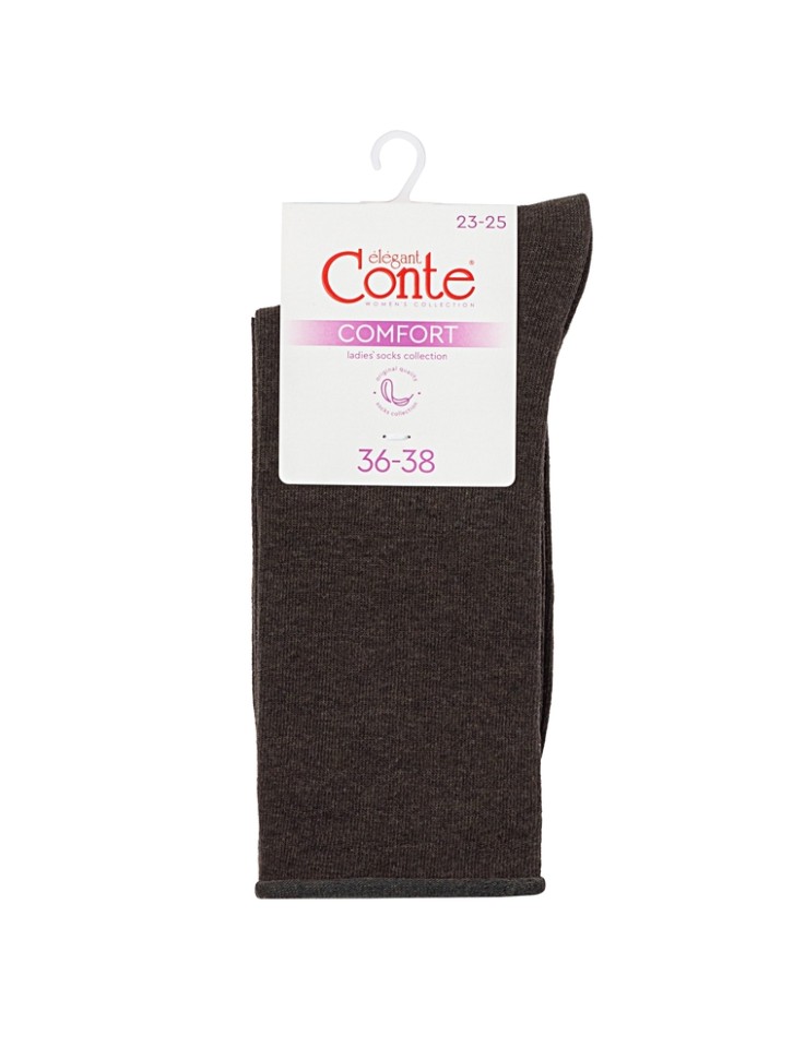 CONTE ELEGANT COMFORT (без резинки) 19С-101СП Носки женские 000 Conte elegant