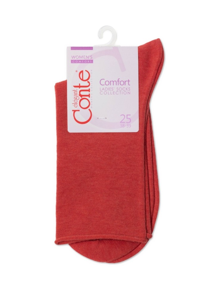CONTE ELEGANT COMFORT (без резинки) 19С-101СП Носки женские 000 Conte elegant