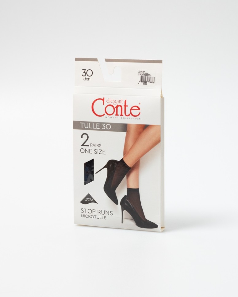 CONTE TULLE (2 пары) Носки женские TULLE Conte elegant