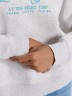 Свитшот женский в сером цвете 122813/1 Mark Formelle