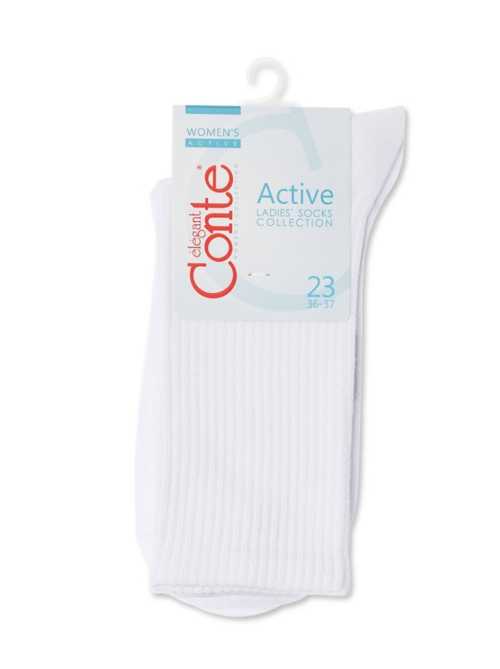 CONTE Удлиненные хлопковые носки ACTIVE 000 Conte elegant