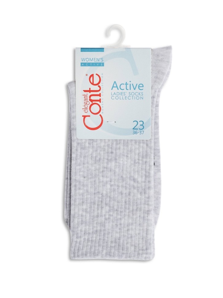 CONTE Удлиненные хлопковые носки ACTIVE 000 Conte elegant