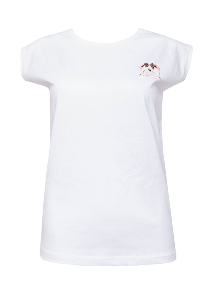 Dea Mia Фуфайка женская 5604 SINGLET (с аппликацией) 001 DEA MIA