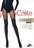 CONTE KARMEN Колготки женские с имитацией гольфинов и рисунком «сердечки» Conte elegant