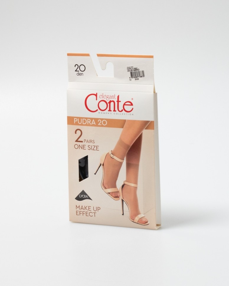 CONTE PUDRA (2 пары) Носки женские PUDRA Conte elegant