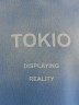 Худи женское голубое с надписью "Тokio" 122981 Mark Formelle