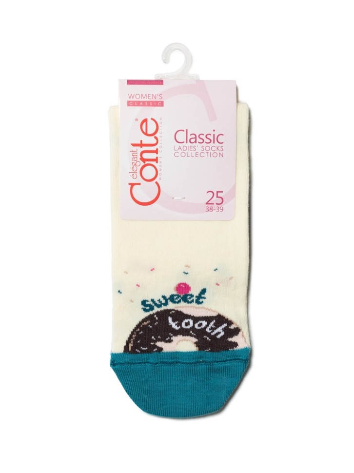 CONTE CLASSIC Носки женские хлопковые 115