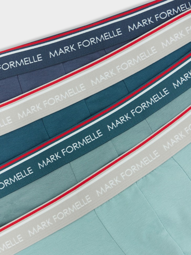 Трусы боксеры мужские в наборе, 4 шт 411124-4 Mark Formelle