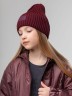Шапка 10-363MU бордовый