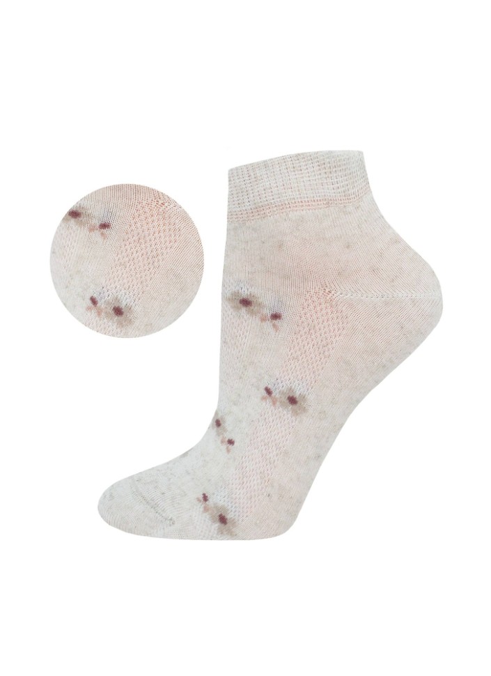 Брестские Носки женские 1618 LINEN (укороченные) 597