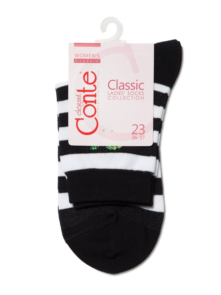 CONTE CLASSIC Носки женские хлопковые 108 Conte elegant
