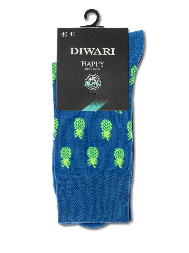 DIWARI HAPPY Хлопковые носки с рисунком «Ананасы» 145 DIWARI