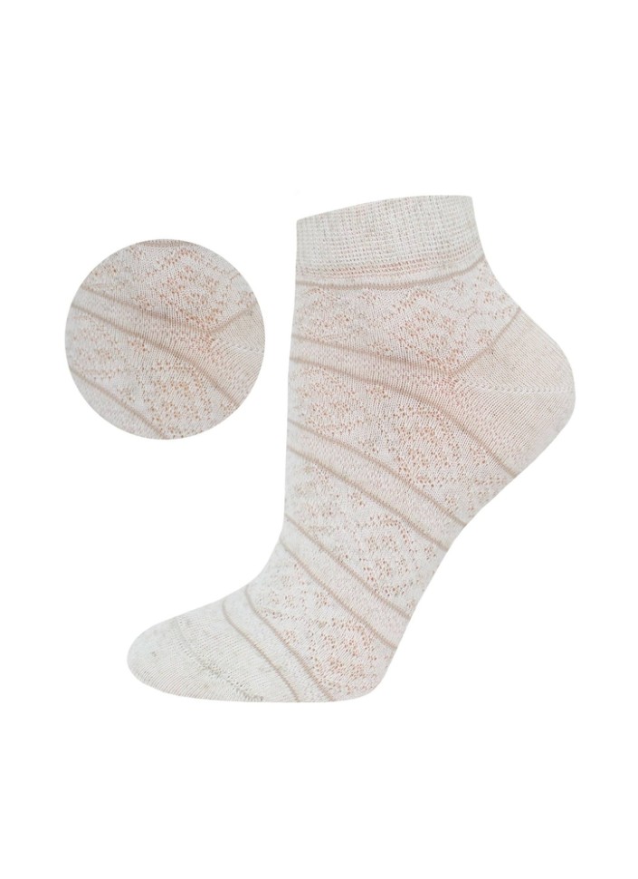 Брестские Носки женские 1618 LINEN (укороченные) 599