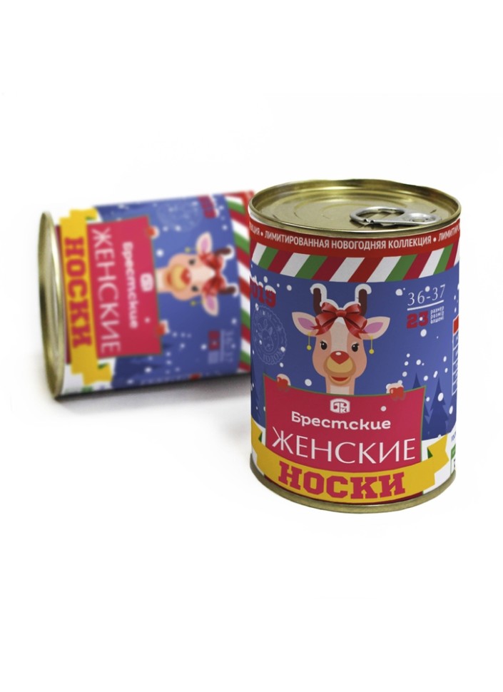 Брестские Носки женские 1102В (в банке) 119