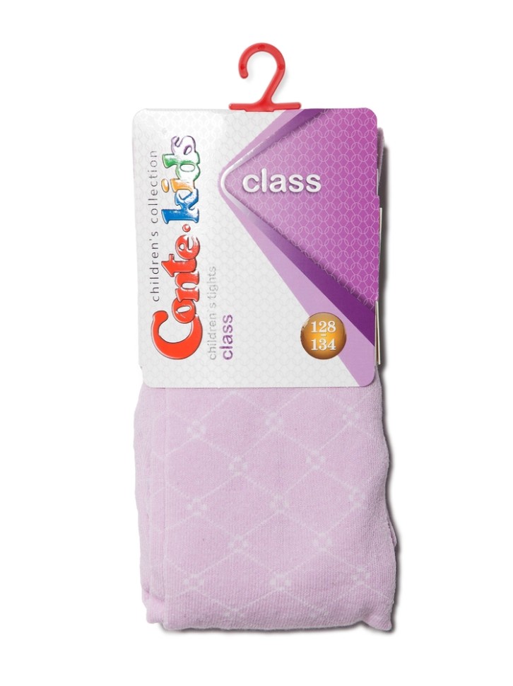 Conte-kids CLASS Lycra® Тонкие хлопковые колготки 401 CONTE-KIDS