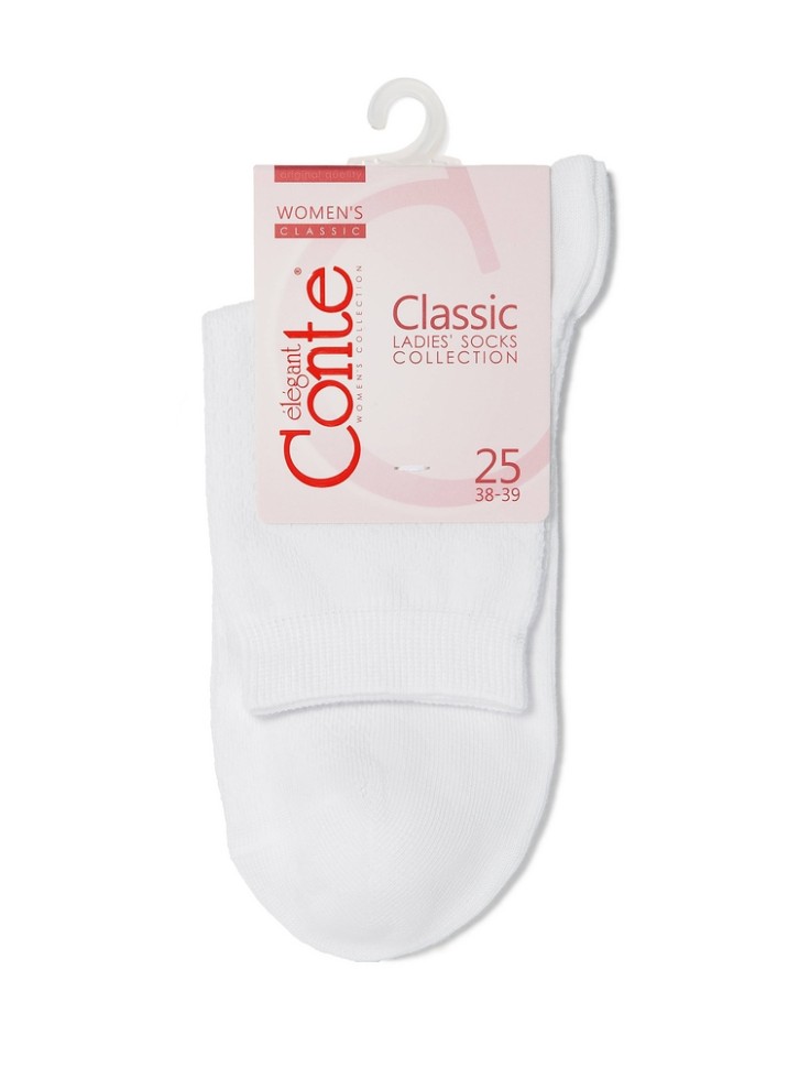 CONTE CLASSIC Носки женские хлопковые 061 Conte elegant