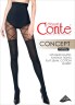 CONTE CONCEPT Колготки женские с имитацией гольфинов и рисунком «ромбы» Conte elegant